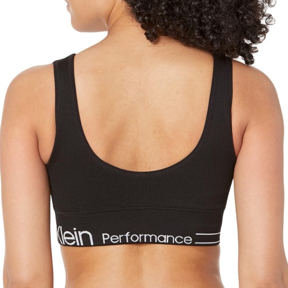 NWT Calvin Klein Performance Women’s Impact Sports Bra with Removable Cups - Picture 2 of 13